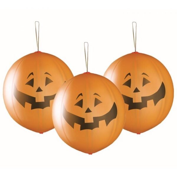 Baloni Halloween bundeva, 3 kom