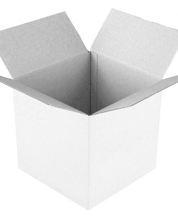 Kutija s preklopom, bijela, 1 kom