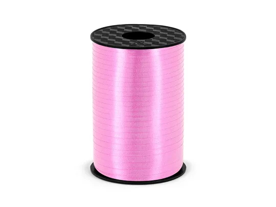 Plastična vrpca, svijetlo ružičasta 5 mm / 225 m